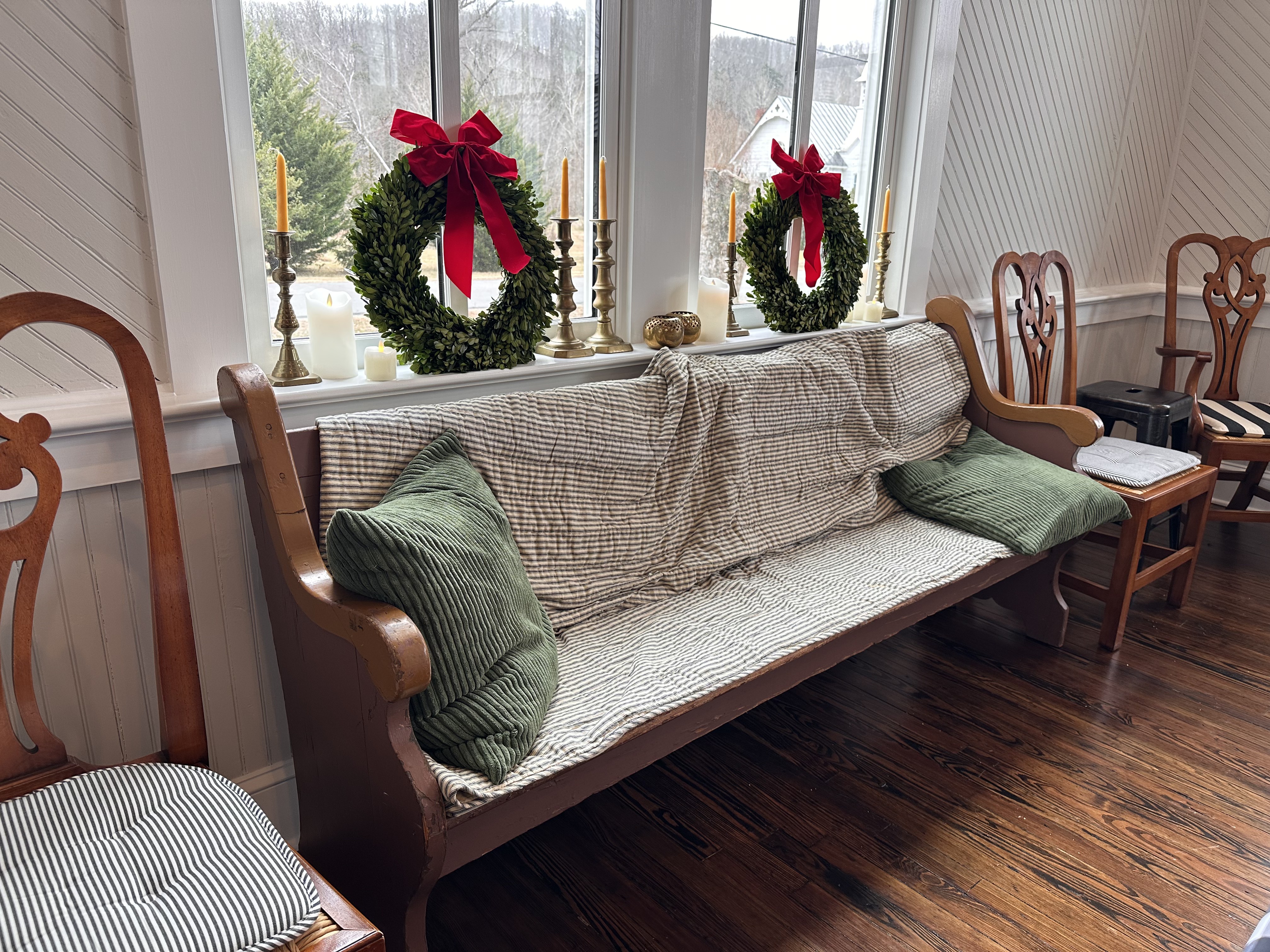 Preserved interior walls